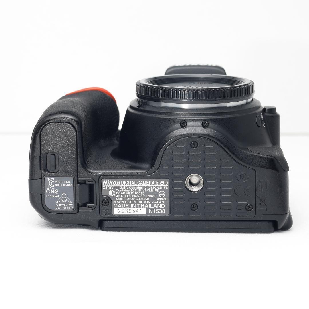 手振れ補正付✨Nikon D5600✨Wi-Fi転送&高画質✨ダブルレンズセット