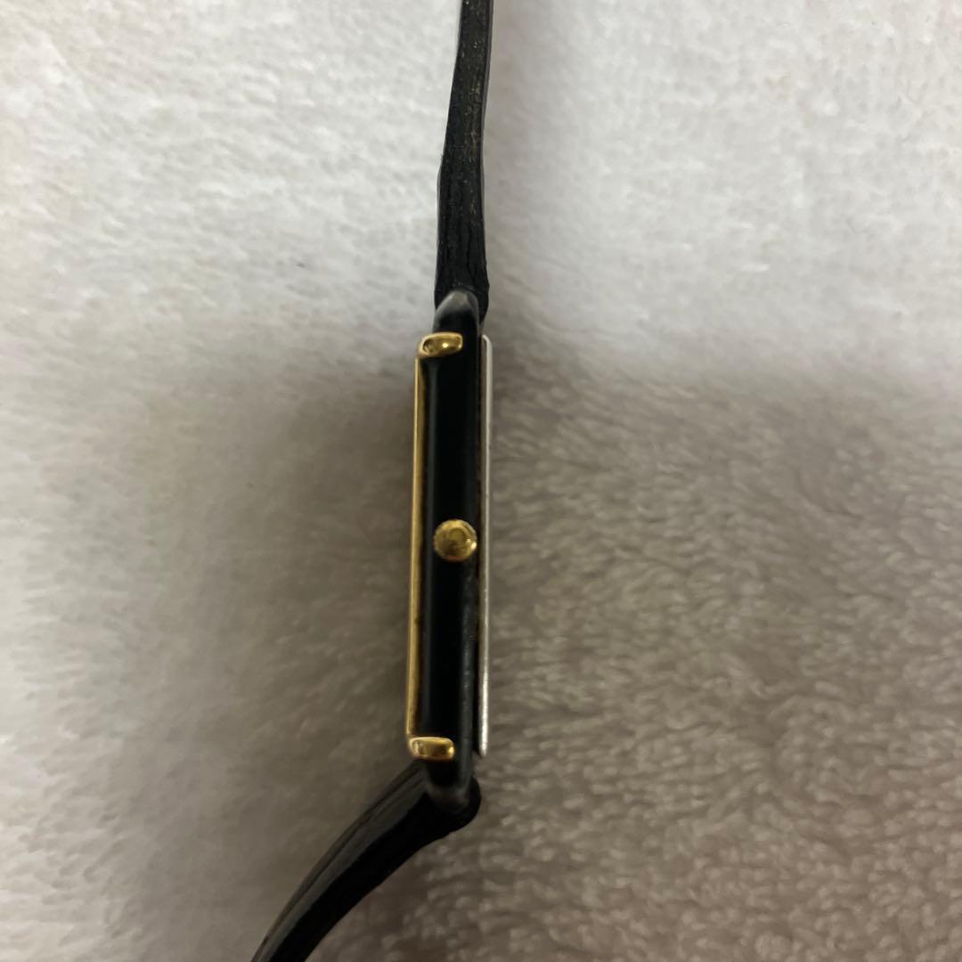 オメガ デヴィル スクエア 1450 クォーツ 稼動品　ベルト社外品