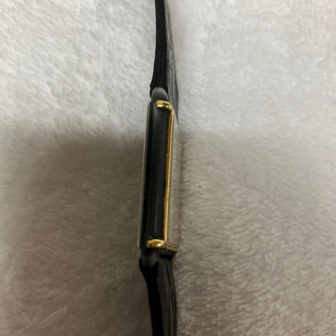 オメガ デヴィル スクエア 1450 クォーツ 稼動品　ベルト社外品