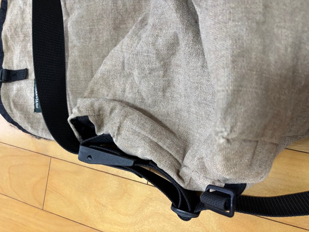 90s マナスタッシュ　アウトドア　ヘンプ　メッセンジャー　バッグ