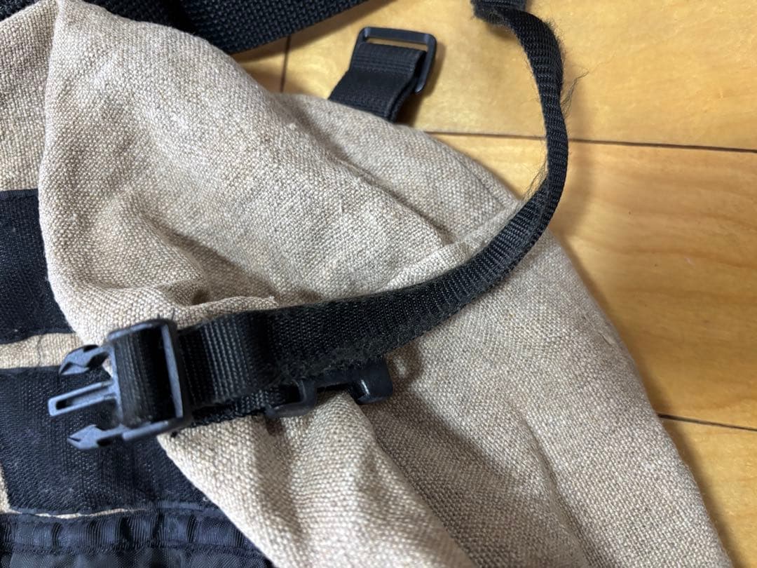 90s マナスタッシュ　アウトドア　ヘンプ　メッセンジャー　バッグ