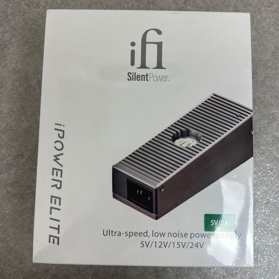 【新品・未使用】 iFi iPower Elite 5V/5A シュリンク付