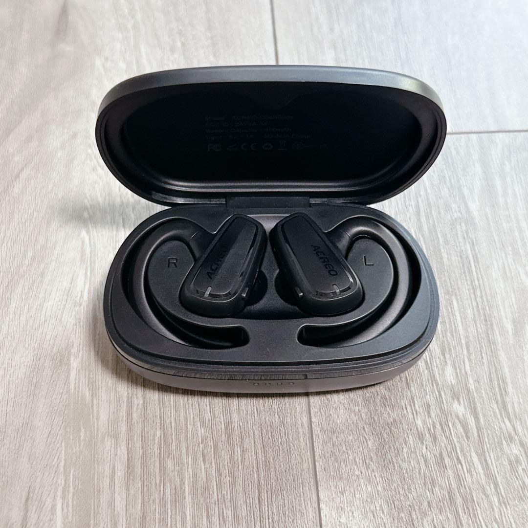 ★[並行輸入品]ACREOAcreo次世代のオープンイヤーヘッドフォン ブラック