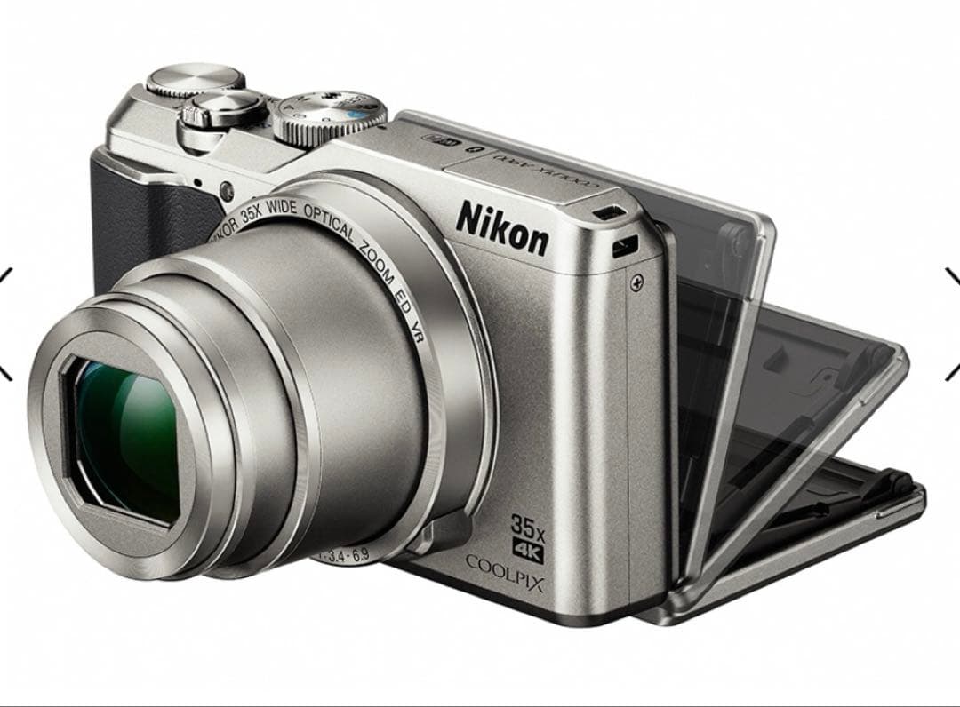 【美品】Nikon COOLPIX A900 シルバー　35倍光学ズーム