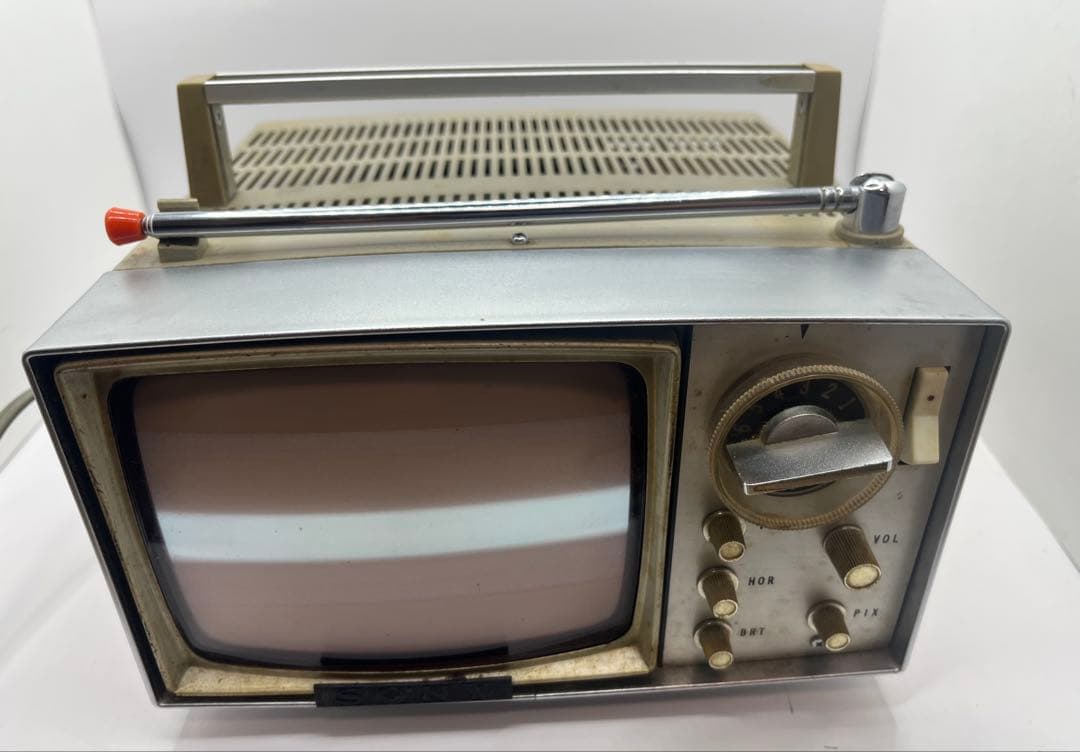 【SONY】 ブラウン管テレビ 　アナログ　トランジスタ　テレビジョン　レシーバ