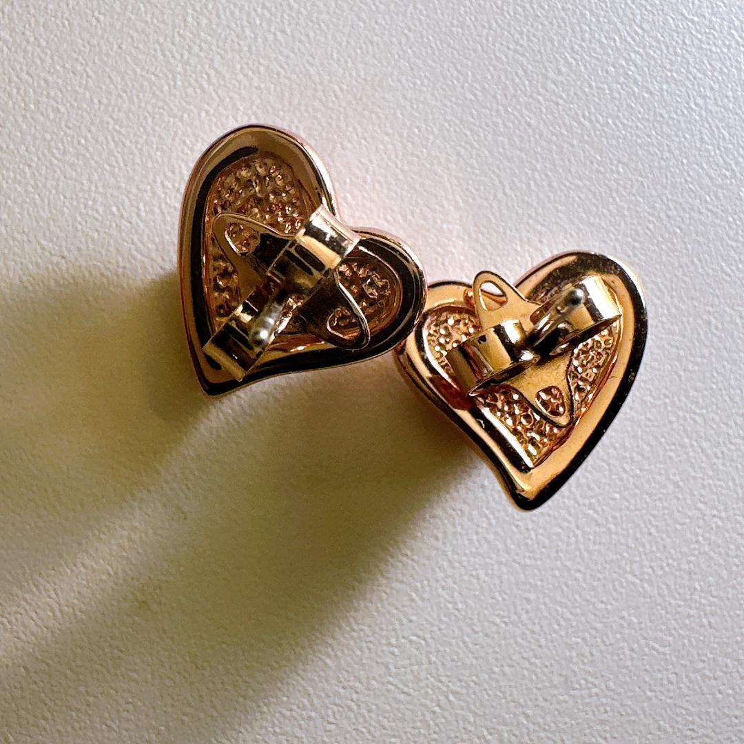 Vivienne Westwood ハート型イヤリング ピアス