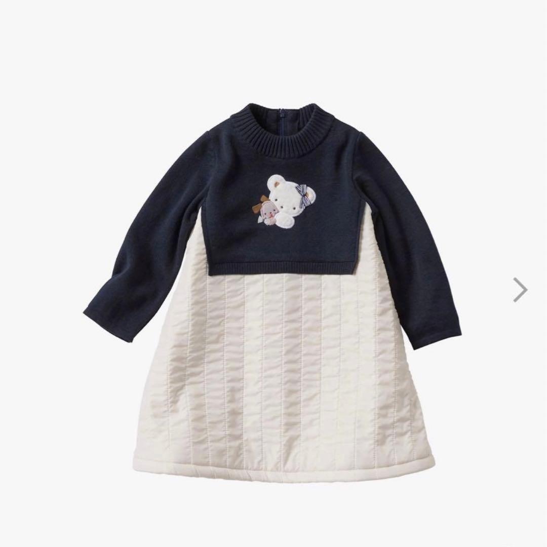 ファミリア　familiar ワンピース　現行品　80