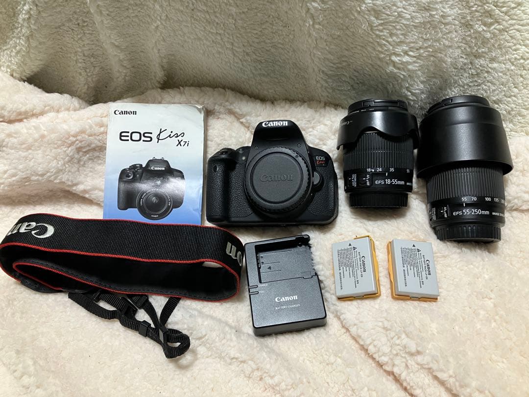 canon eos kiss x7i ダブルズームキット