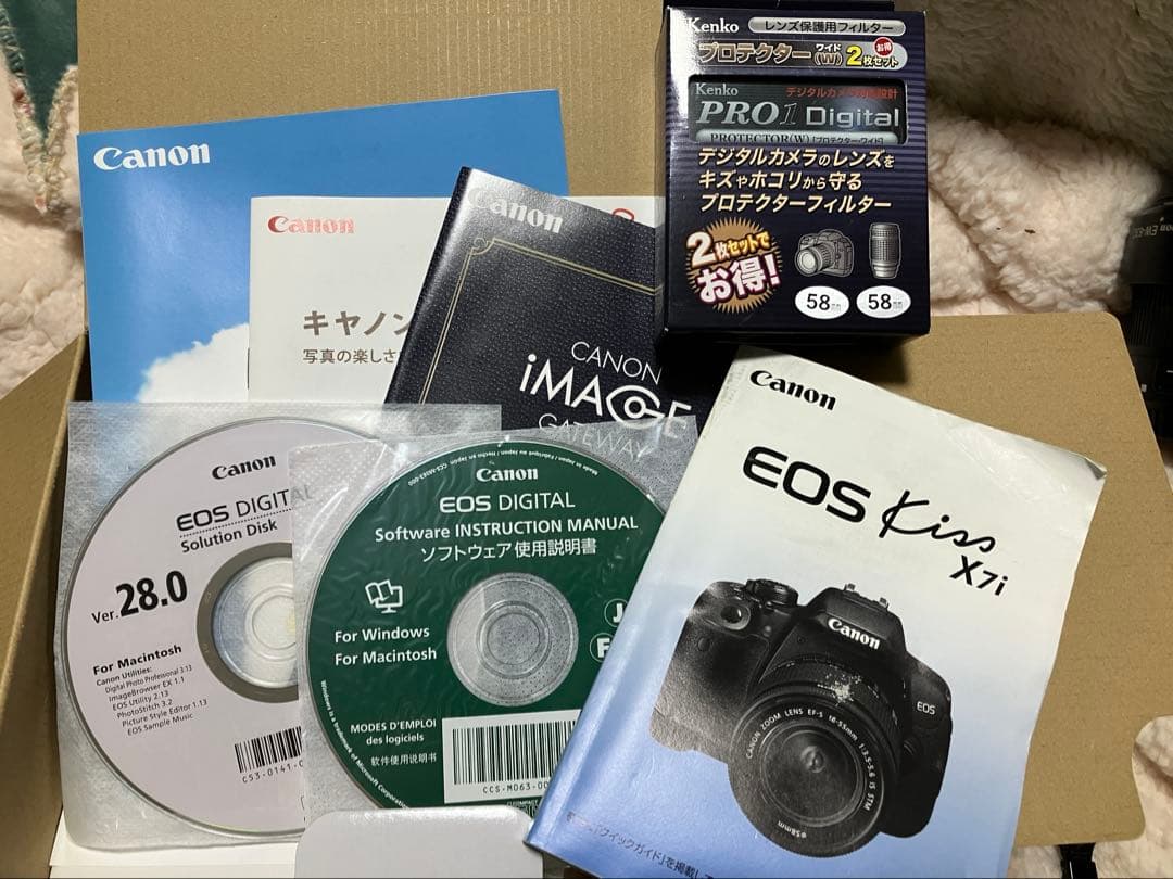 canon eos kiss x7i ダブルズームキット