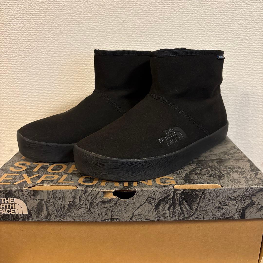 THE NORTH FACE ブラック ムートンブーツ　24センチ