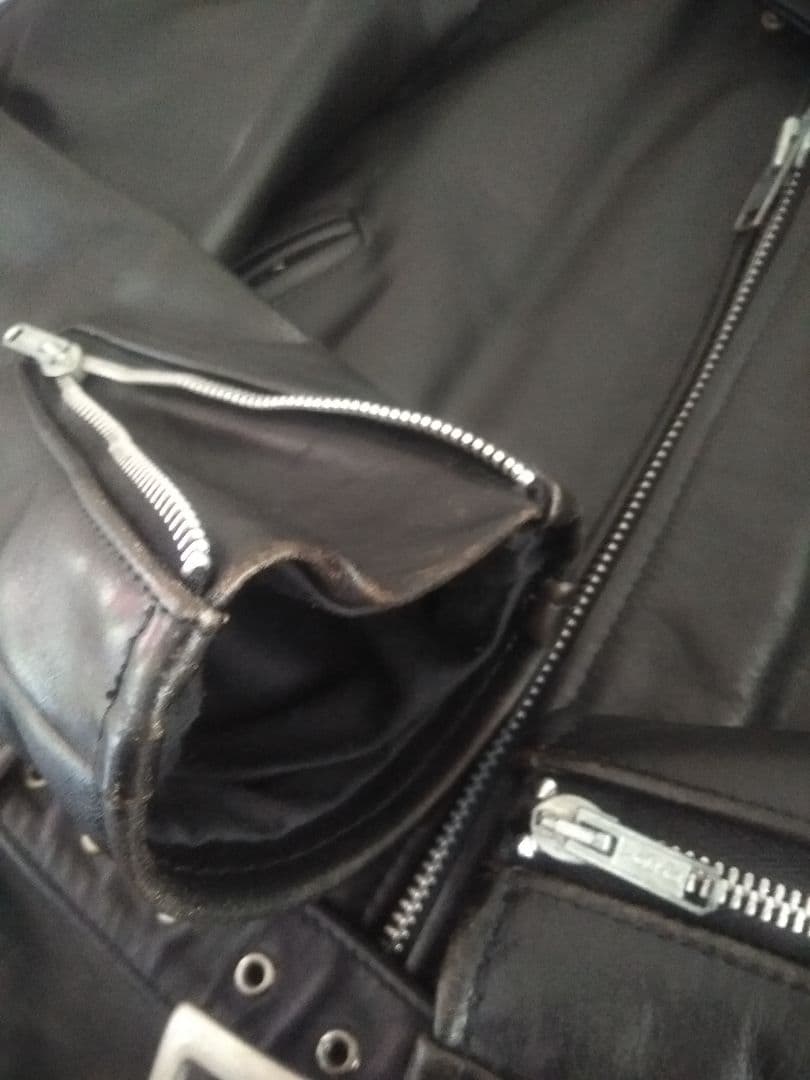 【中古】Schott ダブルライダース613 size42 70s