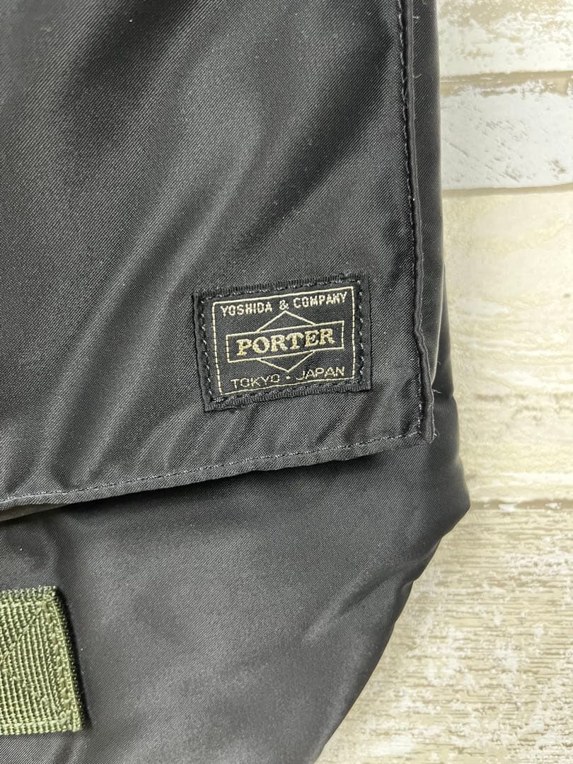 美品　PORTER　PXタンカー 2wayトートバッグ　ブラック