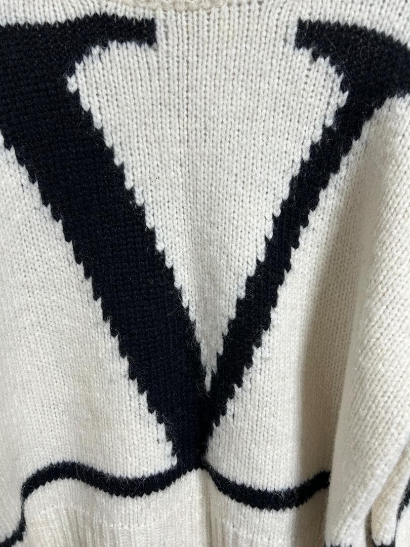 VALENTINO Vロゴ アルパカ ニット 0000028061