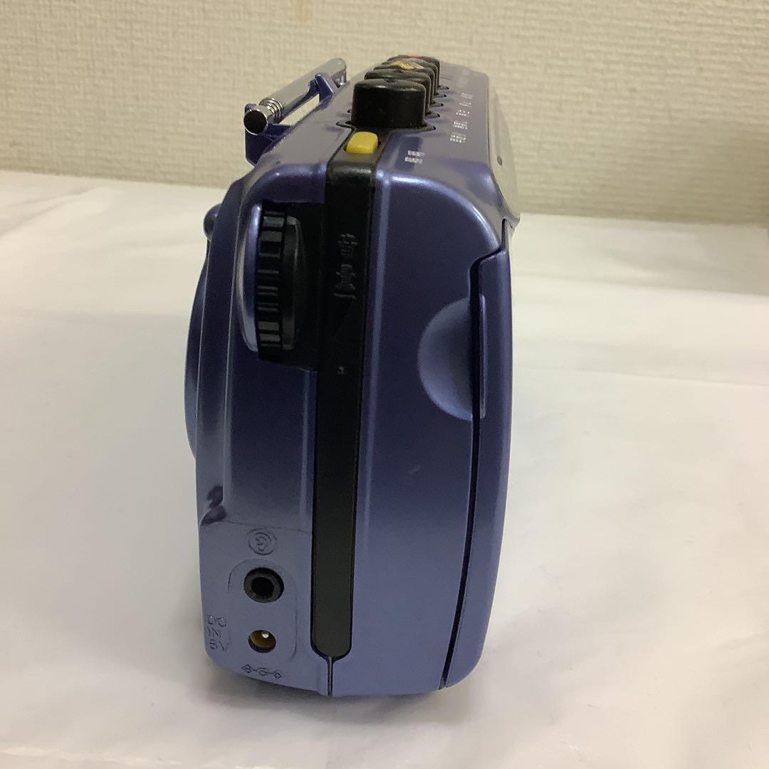 6597⑥SONY 紫色 ラジオ・ラジカセ