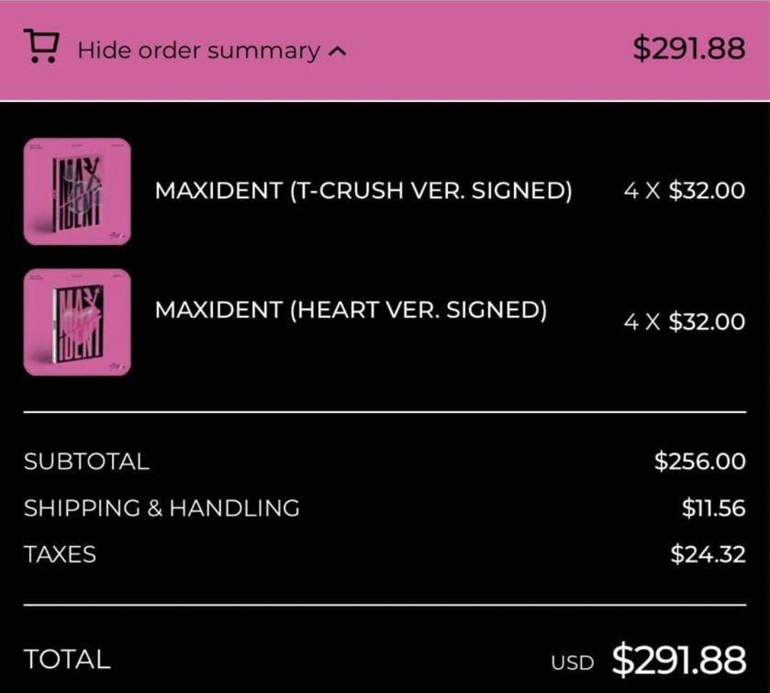 Straykids MAXIDENT US限定 直筆サイントレカ スンミン