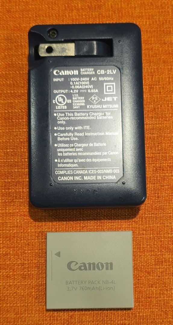 ​【動作確認済】Canon IXY DIGITAL 40 (新品電池＆充電器付）