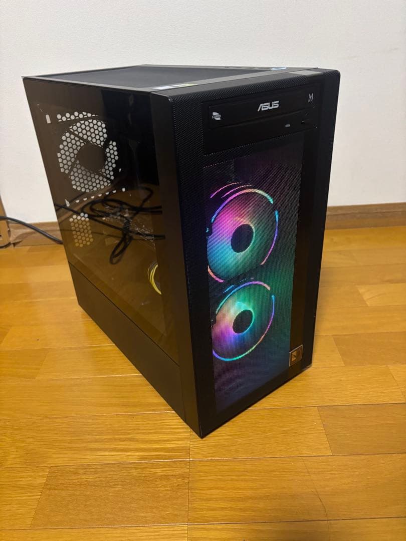 クーポンでお値打ちに！最終値下げ！早い者勝ち！なんか光る！自作ゲーミングPC中古