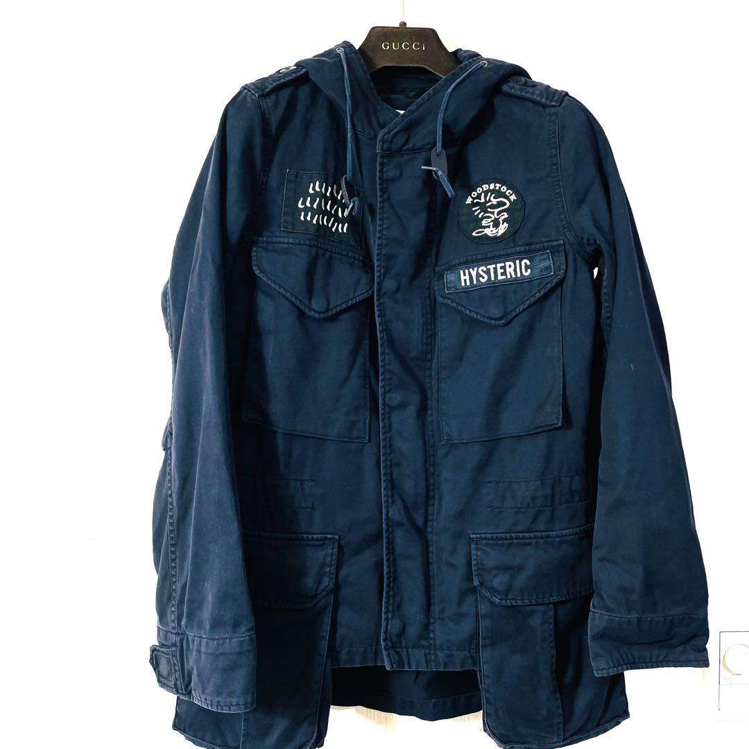 ꧁美 品꧂ ヒステリックグラマー ウッドストックコラボジャケット　M-65 黒