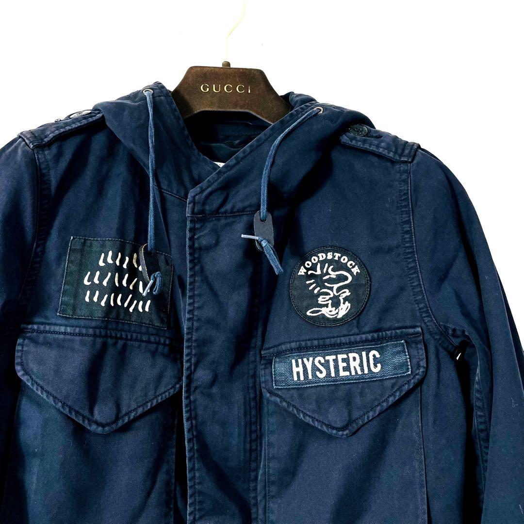 ꧁美 品꧂ ヒステリックグラマー ウッドストックコラボジャケット　M-65 黒