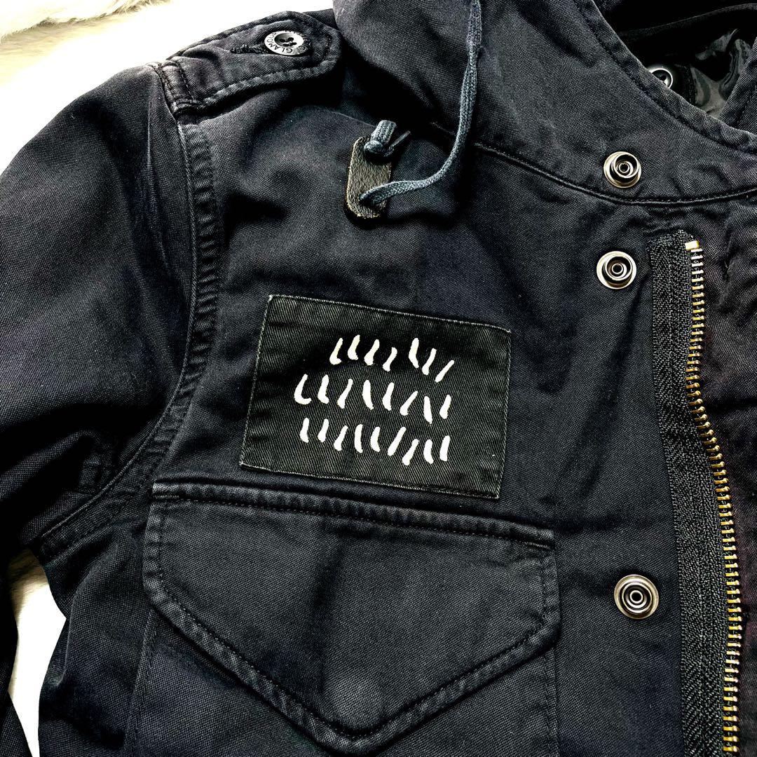 ꧁美 品꧂ ヒステリックグラマー ウッドストックコラボジャケット　M-65 黒