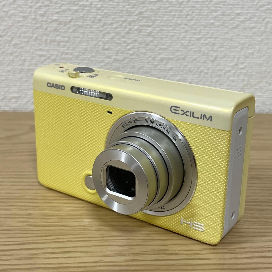【美品】CASIO EXILIM EX-ZR70 イエロー