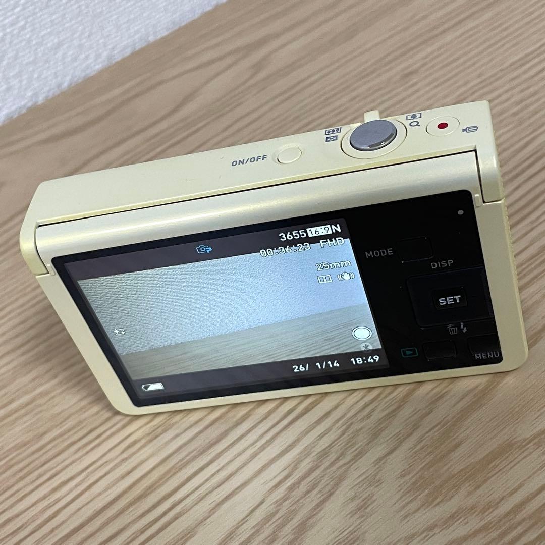 【美品】CASIO EXILIM EX-ZR70 イエロー