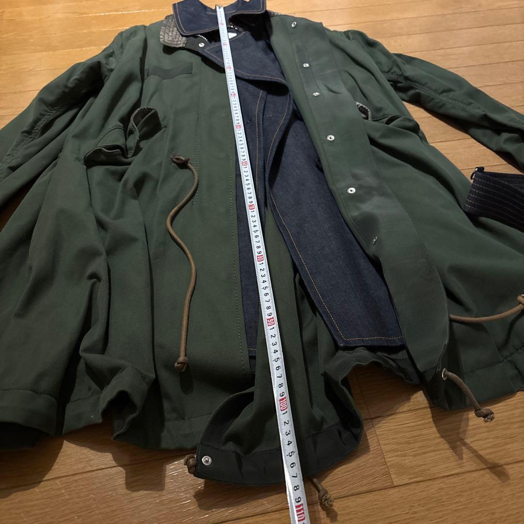 sacai モッズコート　トレンチコート　16-02416