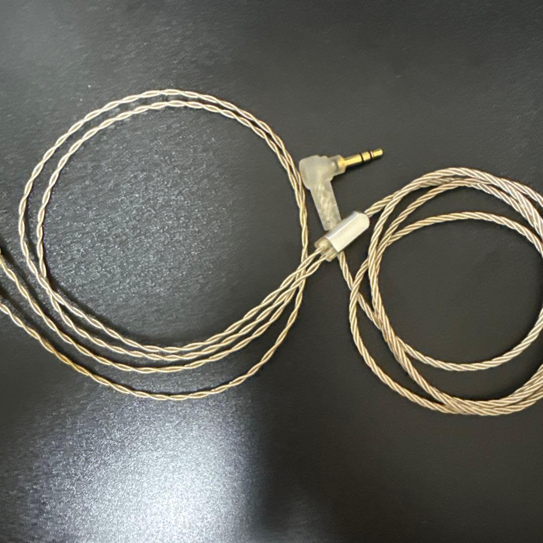 イヤホン ALO audio Pure Silver Litz MMCX-3.5mm