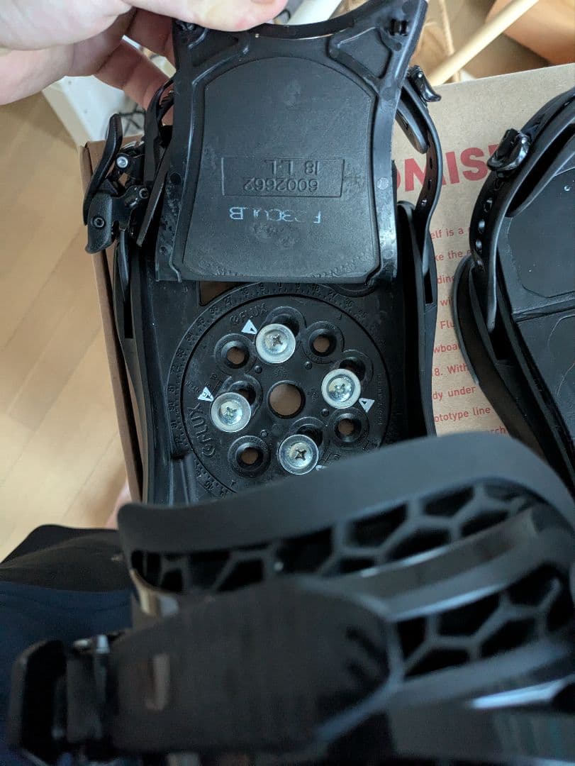 FLUX CV 22-23 ビンディング Lサイズ ブラック