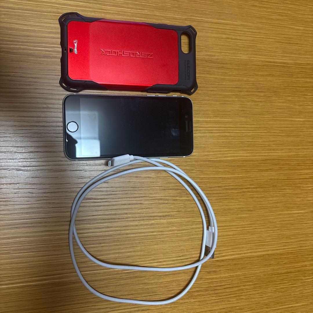 Apple iPhone SE 2 ホワイト 本体 Lightningケーブル