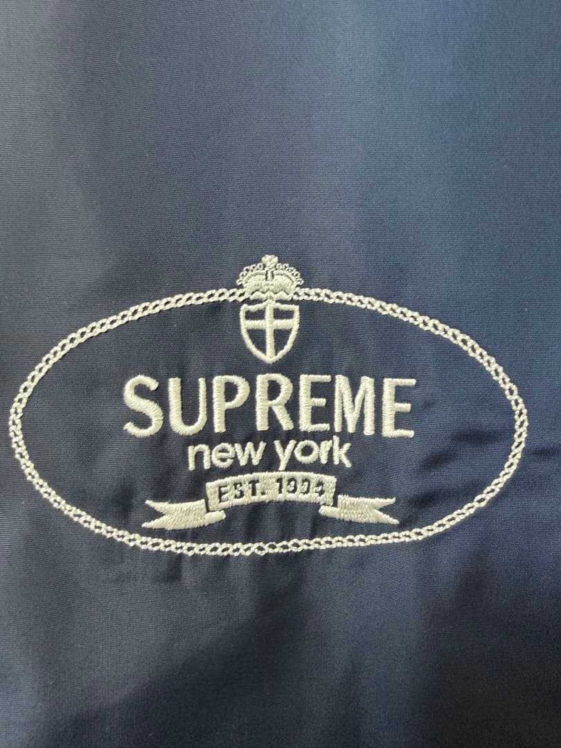 ジャケット・アウター Supreme Crest Coaches Jacket Navy XL