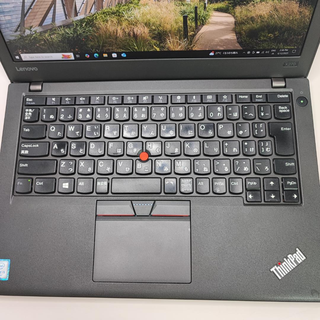 ThinkPad X270 i5-6200　4GB 128GB FHD