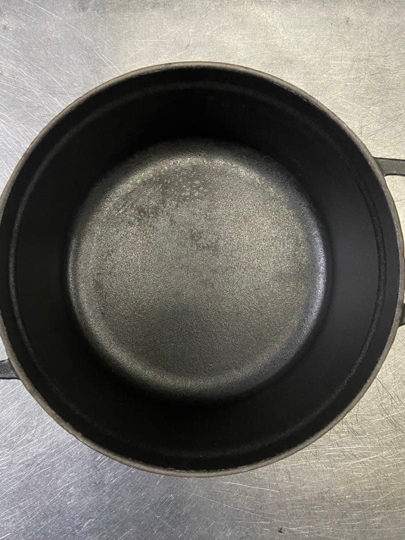 STAUB（ストウブ）ピコ・ココット ラウンド 18cm ブラック使用感あり