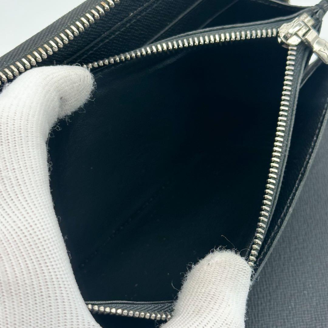 ルイヴィトン ジッピーオーガナイザー エピ ブラック ラウンド 長財布 レザー