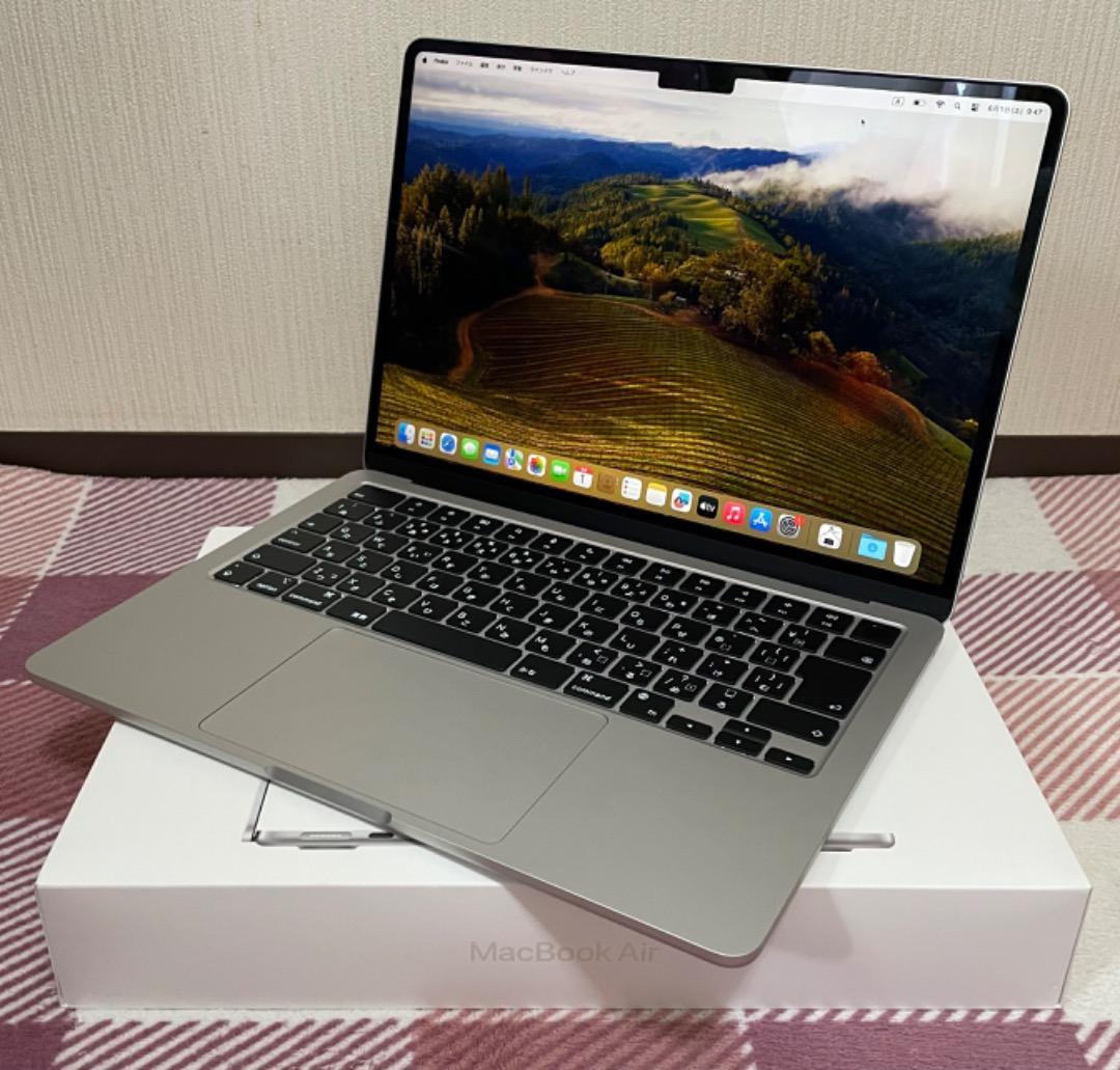 半使用近い　MACBOOK AIR M2- 8-512 Ofiice付き