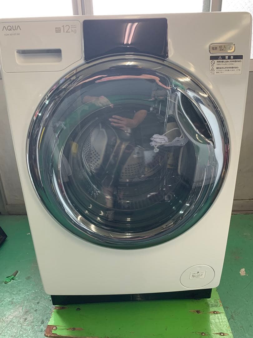 1. L9UCC アクア ドラム式洗濯機 AQW-SD12P-L 12kg