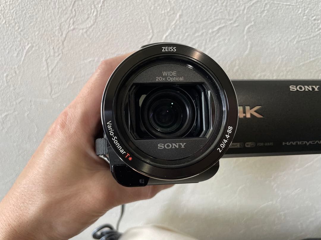 キューピー【美品】SONY FDR-AX45 4Kビデオカメラ