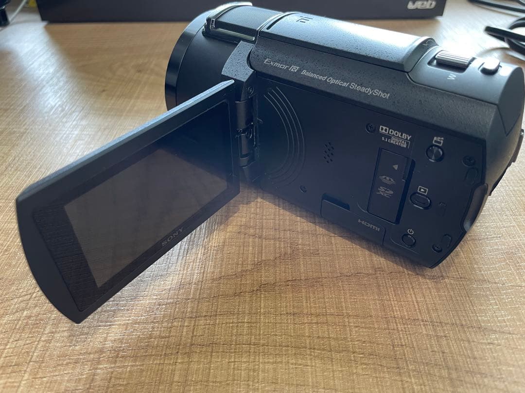 キューピー【美品】SONY FDR-AX45 4Kビデオカメラ