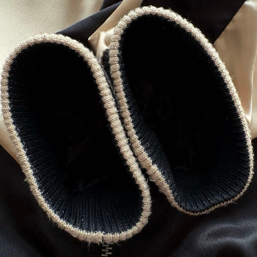 ★希少 XLサイズ★ 絡繰魂 スカジャン 刺繍 鳳凰 ジップアップ リブニット