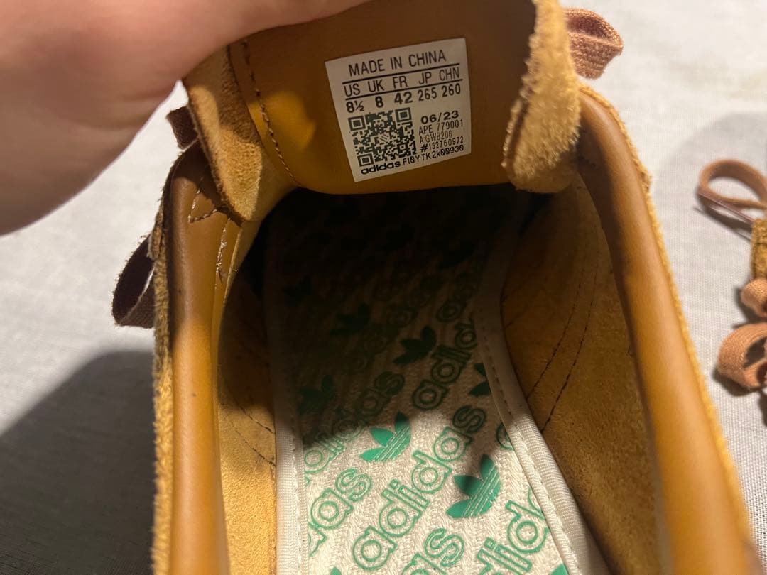 adidas Tabaco gruen 26.5cm スニーカー