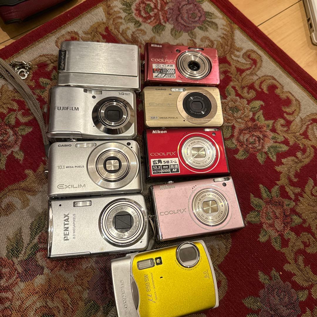 デジカメ　9個まとめ 動作未確認、《ジャンク》