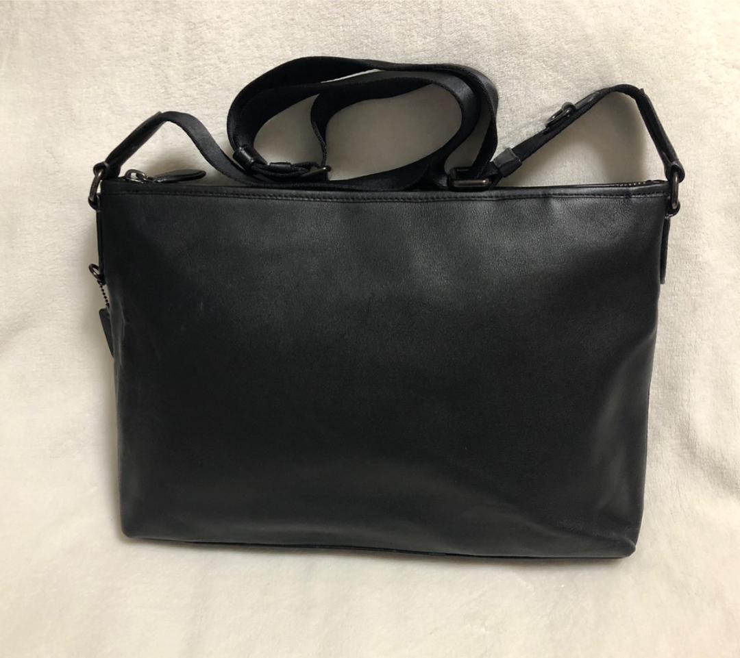 正規品 COACH BAG コーチ ビジネスバッグ ショルダーバッグ 上質レザー