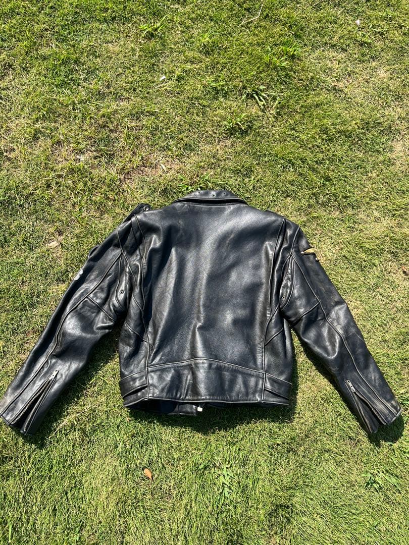 ダブルレザージャケット　ライダース　Blanded garments