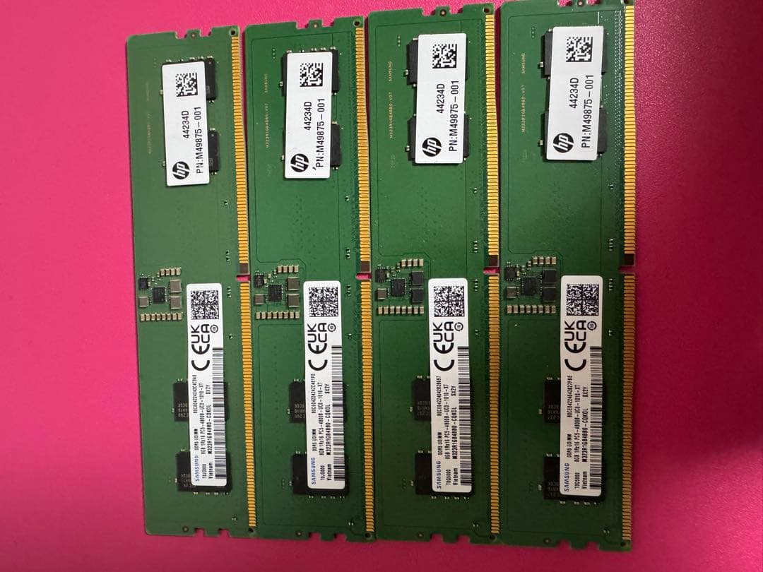 DT用 PC5-8GB 4枚