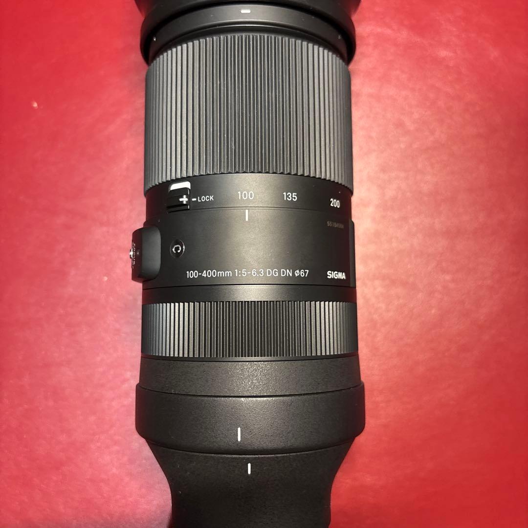 SIGMA 100-400mm f/5-6.3 DG DN 純正三脚座付き