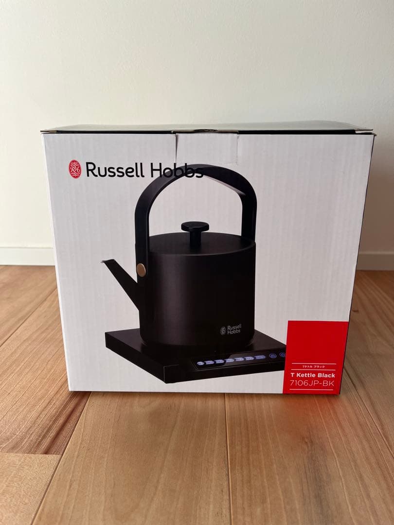 送料無料 匿名配送 新品 ラッセルホブス Tケトル ブラック 7106JP-BK