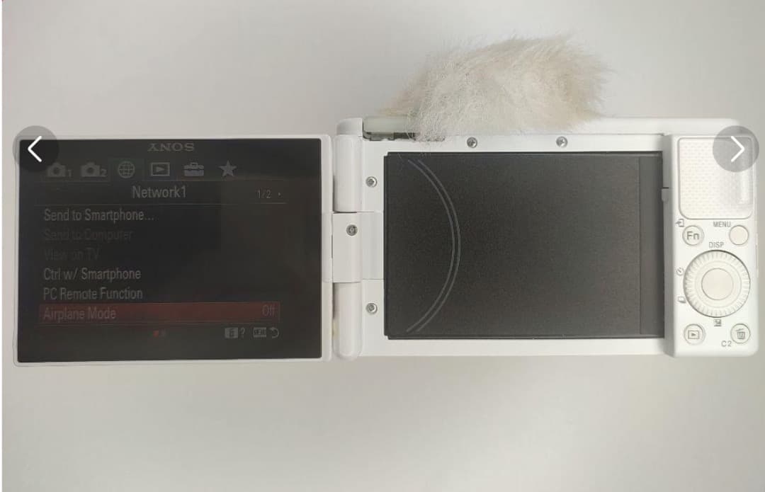 SONY デジタルカメラ ホワイトSONY VLOGCAM ZV-1　海外モデル