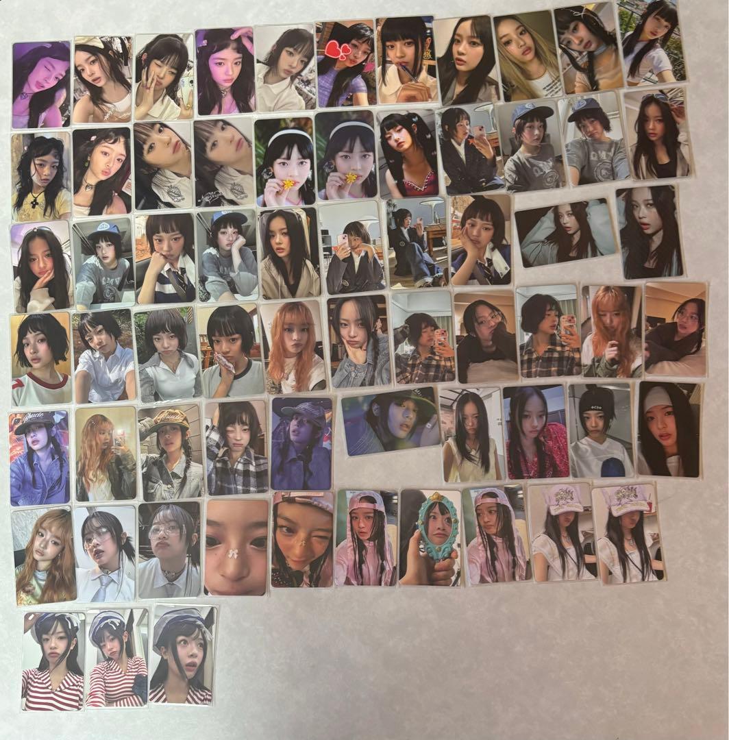 newjeansハニトレカ　雑誌