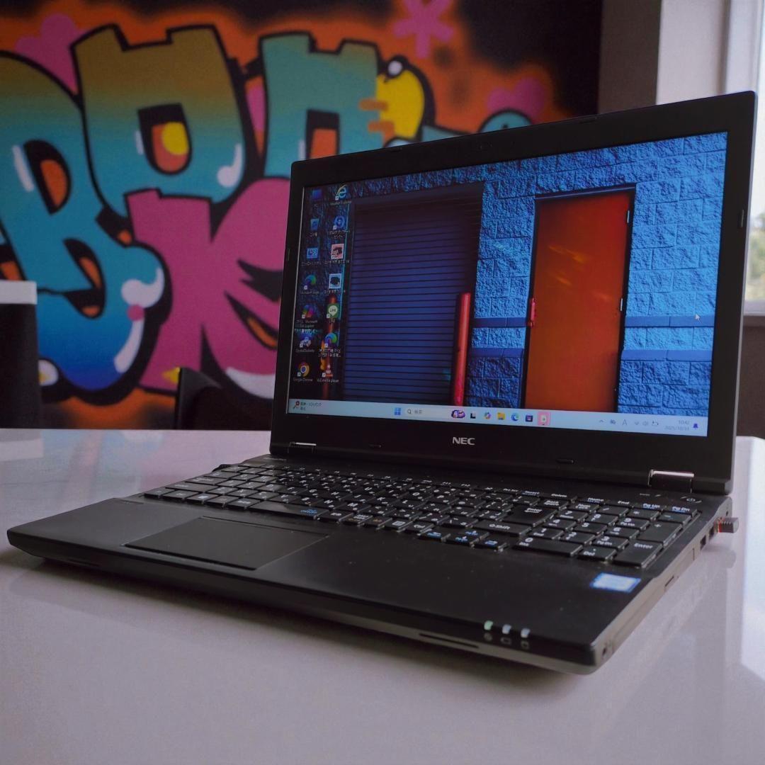 初心者向け すぐ使える NEC ノートパソコン windows11 SSD