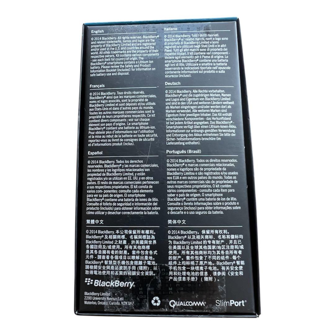 スマートフォン本体 BlackBerry Classic SQC100-1